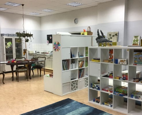 Aufenthaltsraum der Schulkindbetreuung