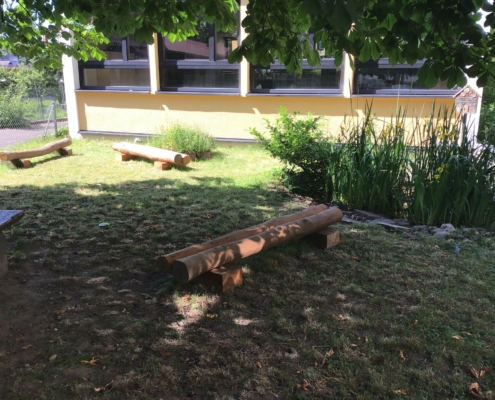 Freiluftklassenzimmer der Antoniusschule Oberachern